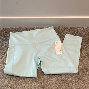Zella Sky Blue Active crop Leggings